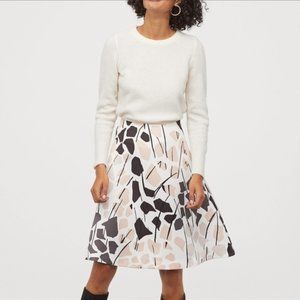 RICHARD ALLAN x H&M. Flared Multi color  knee-length skirt Size:6